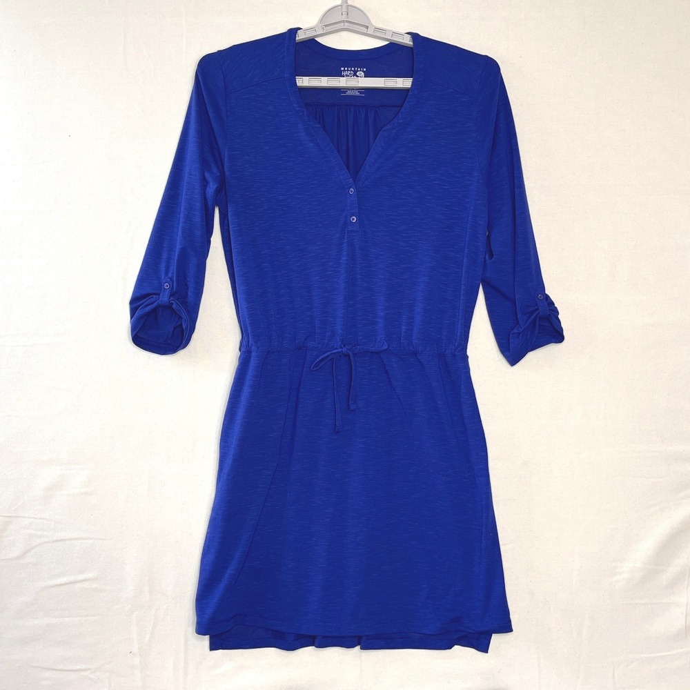 Mountain Hardwear Dryspun Dress Womens L V-Neck Outdoor Athleisure Casual
